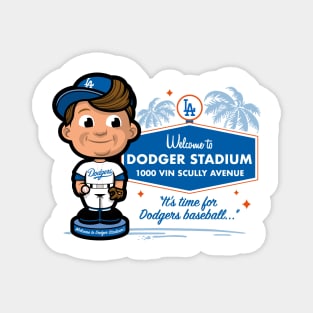 Welcome to Dodger Stadium Magnet