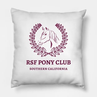 Rancho Santa Fe Pony Club Pillow