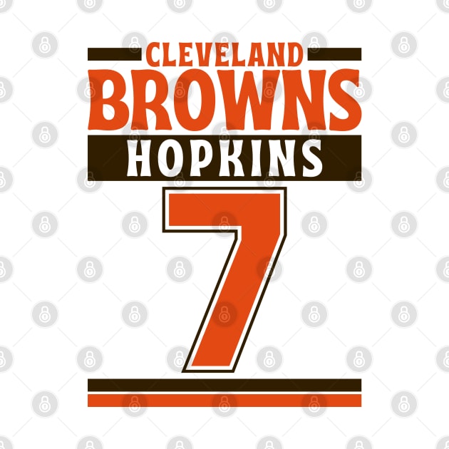 Cleveland Browns Hopkins 7 Edition 3 by Astronaut.co