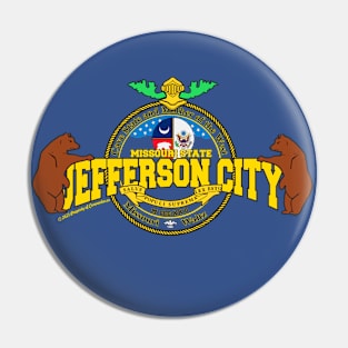 Jefferson City State of Missouri gifts Pin