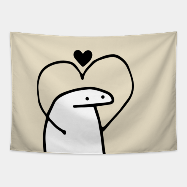 Flork Love - Flork - Tapestry | TeePublic