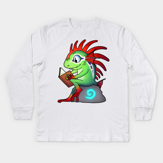 Reading Murloc Warcraft Hearthstone Hearthstone T Shirt Manches Longues Bebe Teepublic Fr