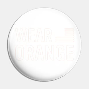 wear orange Pin