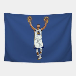 Curry Fire Tapestry