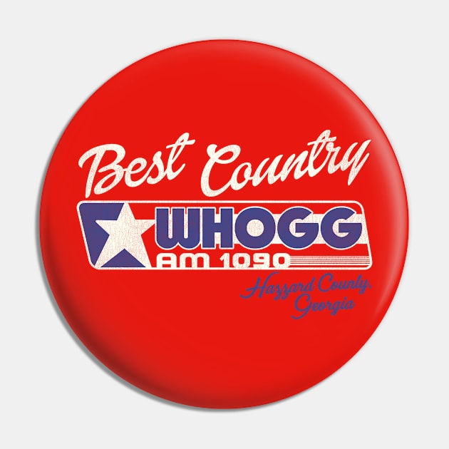 WHOGG Radio 1090 // Hazzard County Georgia Pin by darklordpug