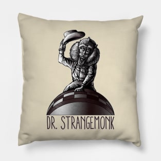 Dr. Strangemonk Pillow