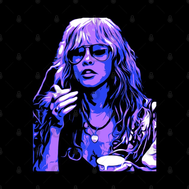 Stevie Nicks Retro Colors by OFFblack