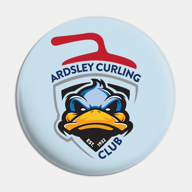 Curling Duck Pin by JP