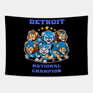 Detroit Lions Tapestry