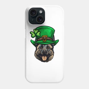 Funny St Patricks Day Norwegian Elkhound Phone Case