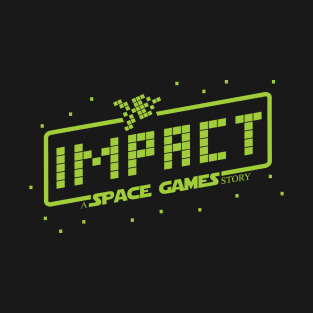 Retro Space Impact Mobile Games T-Shirt