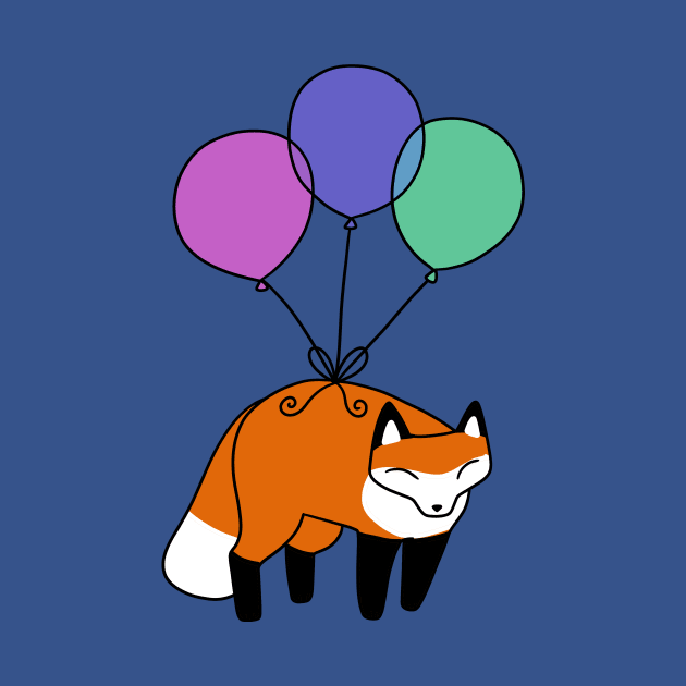 Balloon Fox by saradaboru