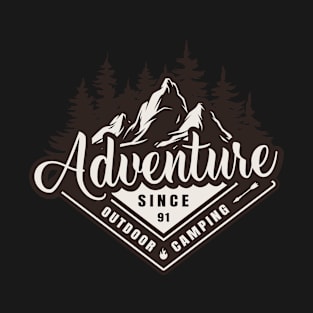 ADVENTURE OUTDOOR CAMPING T-Shirt