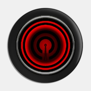 Red Caster Emblem (Radio Sentai Castranger) Pin