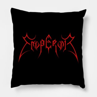 Emperor Logo | Black Metal Pillow