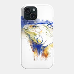 Iguana Head Phone Case