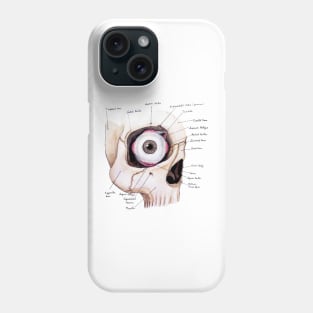 Spooky Eye Anatomy Phone Case