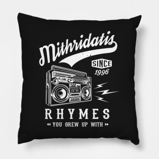 Rhymes You Grew Up With - White Pillow