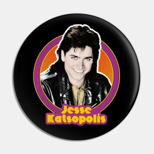 Jesse Katsopolis // Retro Fan Design Pin