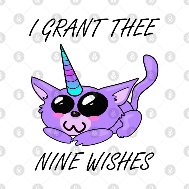 Unicorn Kitty Grants 9 Wishes by SubtleSplit