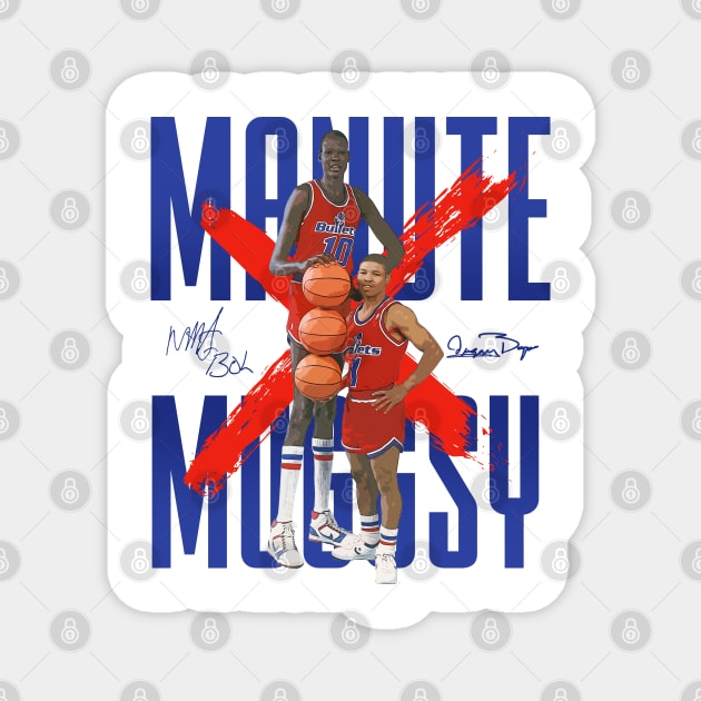 Manute Bol x Muggsy Bogues Manute Bol Muggsy Bogues Magnet