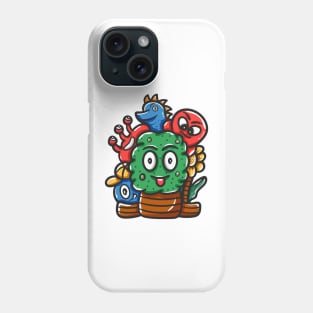 Face Monster Character Phone Case