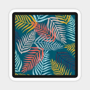 Palm leaf pattern Magnet