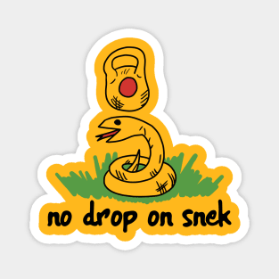 No Drop on Snek Magnet