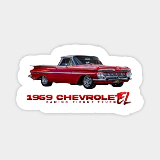 1959 Chevrolet El Camino Pickup Truck Magnet