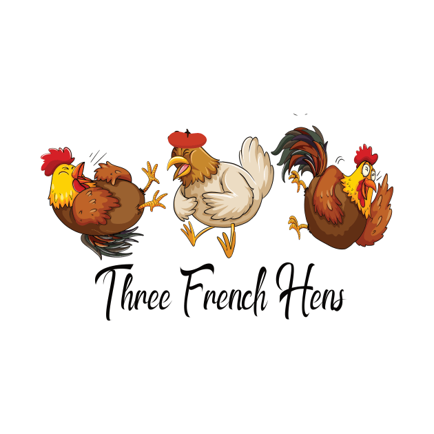 Three french hens by DODG99