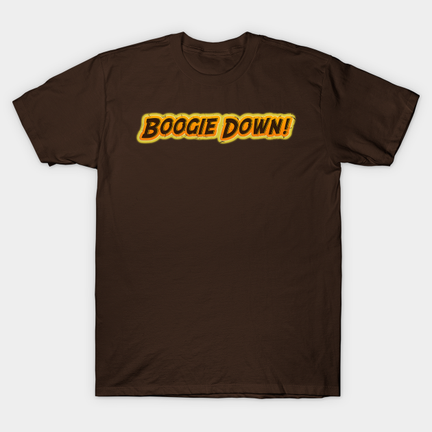 Discover Boogie Down! 60s 70s Distressed Retro Style Funny - Boogie Down - T-Shirt