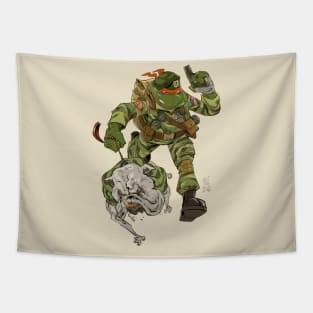 Green Beret Raph Tapestry