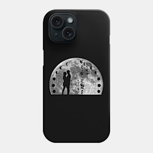 Couple TO THE MOON AND BACK On The Moon Phone Case