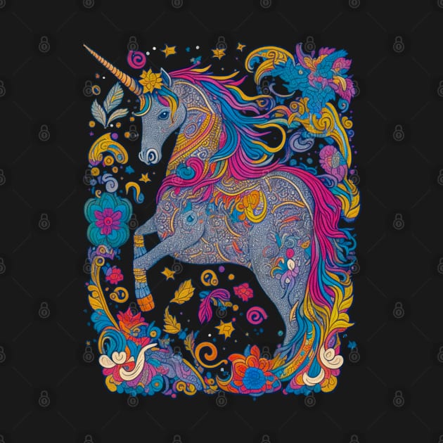 Beautiful Unicorn Ilustration by ARTIZIT