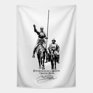 Don Quixote de la Mancha y Sancho Panza-Cervantes-Spain Tapestry