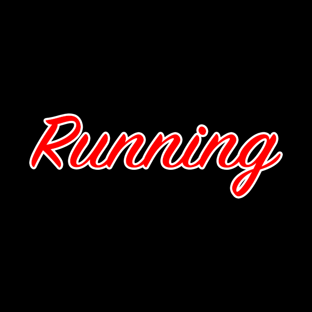 Running T-Shirt by lenn