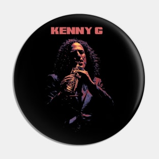 Kenny G Saxophone Pin