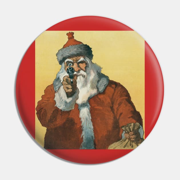 Bad Santa Pin by EmoteYourself