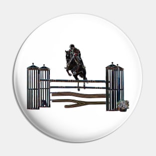 Horse Jumping Pin