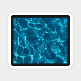 Blue Ocean Waves Magnet