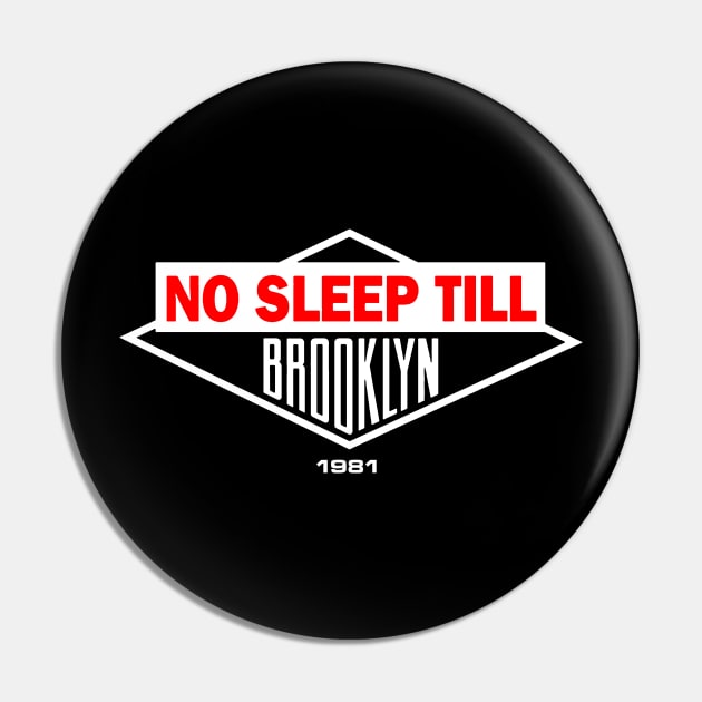 1981 - No Sleep Till Brooklyn Pin by hvfdzdecay