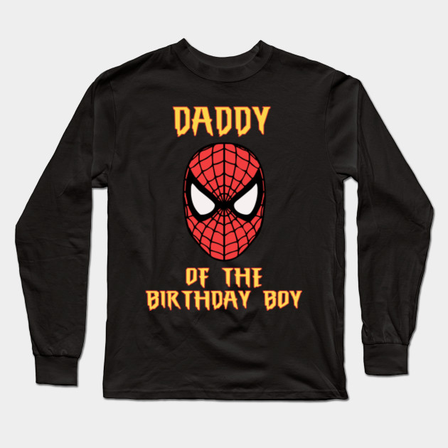 spiderman birthday shirt