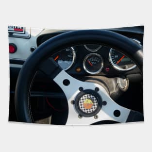 Fiat 500 Abarth, Classic Sports model Italian city car Tapestry