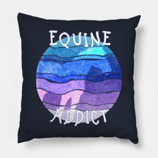 Equine addict N3 - frost Pillow