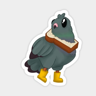 Fashionable Pigeon Magnet