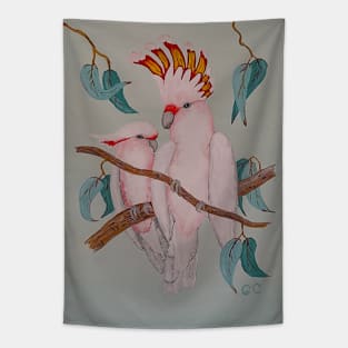 Australian Major Mitchell Cockatoos Tapestry