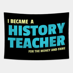 History teacher funny Tapestry