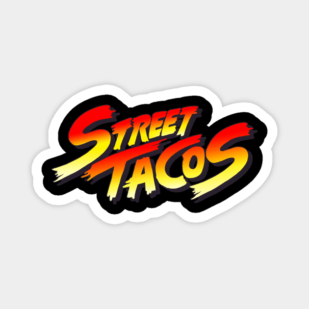 street tacos Magnet by Walmazan