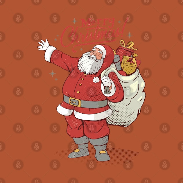 Merry Christmas Santa by Safdesignx