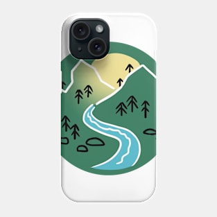 Pacific Northwest Sticker Phone Case